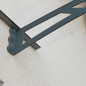 Marquise design transparente Aquila - 412 x 91,5 cm