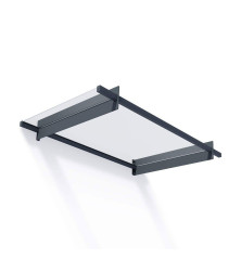 Auvent moderne transparente - Nancy - 150,5 x 94 cm