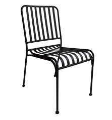 Lot de 4 chaises métal - empilables