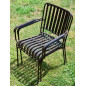 Lot de 2 Fauteuils métal - empilables Lot de 2 Fauteuils métal - empilables