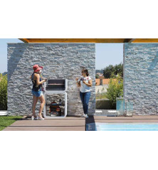 BARBECUE DESIGN SUN02- Béton Fibré Hydrofuge