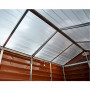 Abri de jardin en polycarbonate - Skylight Amber - 1,7 m²