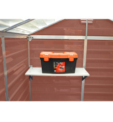 Abri de jardin en polycarbonate - Skylight Amber - 5,6 m²