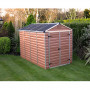 Abri de jardin en polycarbonate - Skylight Amber - 5,6 m²
