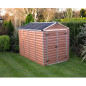 Abri de jardin en aluminium - Skylight Amber -  5,6 m²