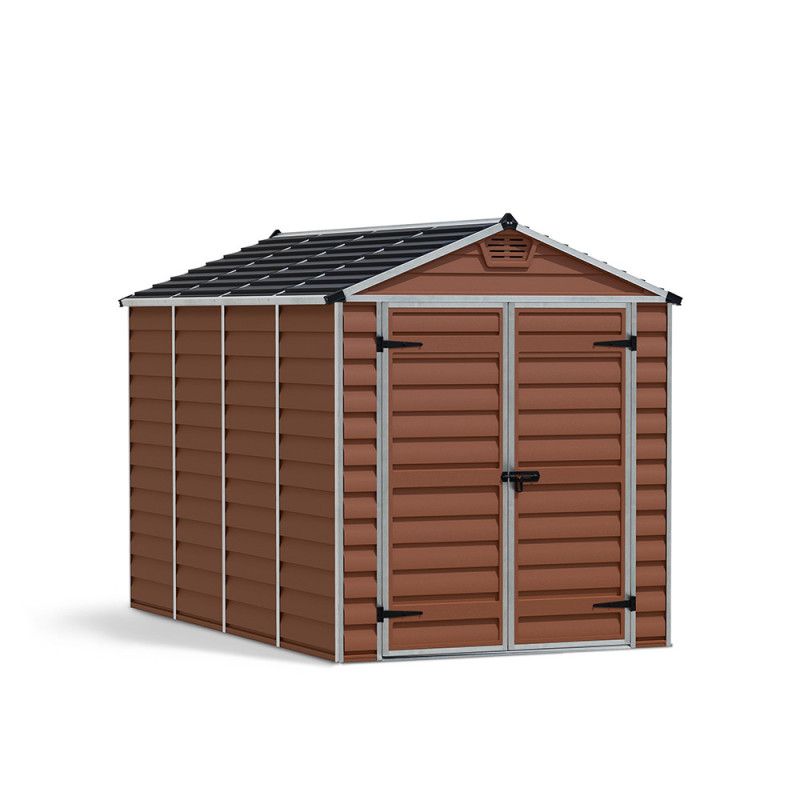 Abri de jardin en aluminium - Skylight Amber -  5,6 m²