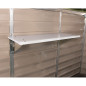 Pack de 4 étagères en polycarbonate pour les abris Skylight/Rubicon