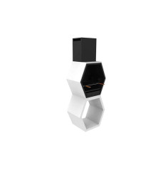 Barbecue DESIGN en béton hydrofuge - MOD 01