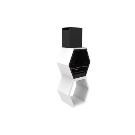 Barbecue DESIGN en béton hydrofuge - MOD 01