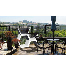 Barbecue DESIGN en béton hydrofuge - MOD 04