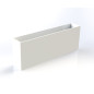BAC à fleurs SPLANA -Béton Fibré Hydrofuge BLANC- 140x25x50 BAC à fleurs SPLANA -Béton Fibré Hydrofuge BLANC- 140x25x50