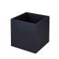 BAC à fleurs Carré - Béton Fibré Hydrofuge NOIR - 60x60x60 BAC à fleurs Carré - Béton Fibré Hydrofuge NOIR - 60x60x60