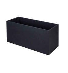 BAC à fleurs - Béton Fibré Hydrofuge ANTHRACITE - 99x40x45