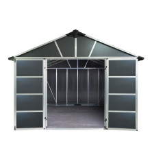 Abri de jardin en polycarbonate avec et sans plancher - Yukon -  9 m²