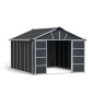 Abri de jardin en polycarbonate avec et sans plancher - Yukon -  13,1 m²