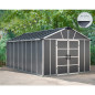 Abri de jardin en polycarbonate avec et sans plancher - Yukon -  17,2 m²