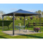 Pergola en aluminium et polycarbonate - Palermo - 360 x 360 cm