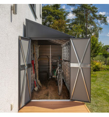 Abri de jardin adossé