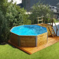 Piscine hors sol Bois et métal - Tout Inclus Piscine hors sol Bois et métal - Tout Inclus