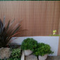 Canisses PVC double face teck ht 180cm rouleau de 3ml Canisses PVC double face teck ht 180cm rouleau de 3ml
