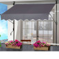 Store Balcon Gris- Longueur 2,5 mètres Store Balcon Gris- Longueur 2,5 mètres