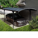 Carport gris - Atlas - 494,5 x 287,5 cm