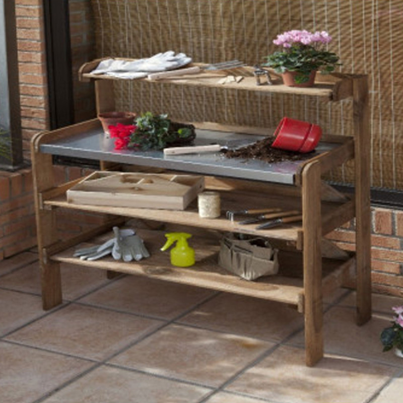 Table de rempotage - TABLE DE PREPARATION - cour et jardin