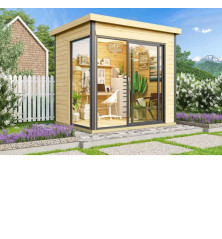 Abri de jardin Bois -  DOMEO MINI PLUS