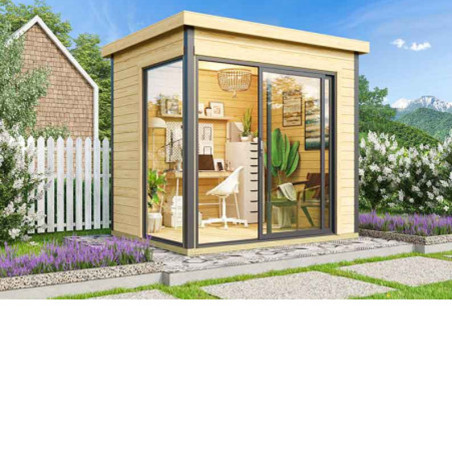 Abri de jardin Bois - DOMEO MINI PLUS