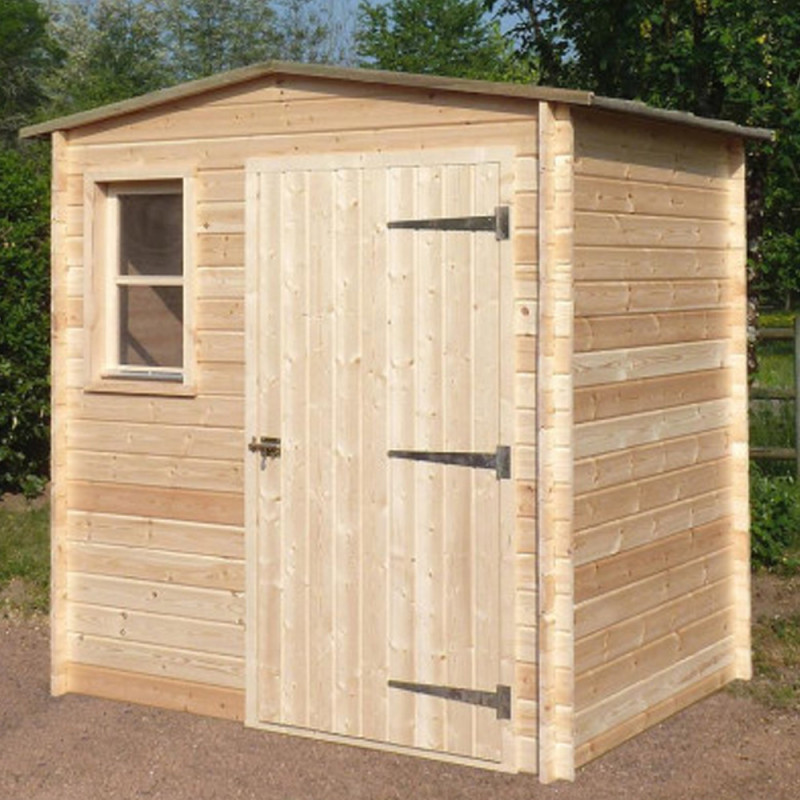 Abri toilettes seches 1.4x1.9m 16mm