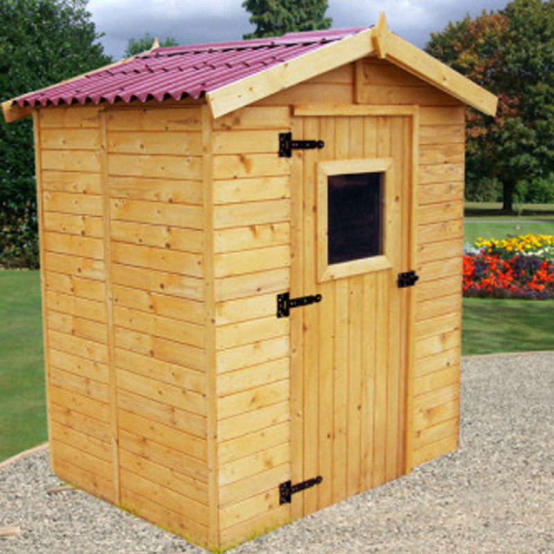 Abri Eden ED 1616.01 (160x160 cm, au sol) - Abri de jardin bois Eden. Cabanon en bois pas cher.