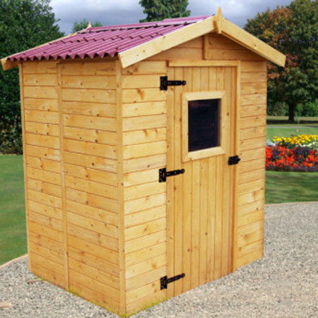 Abri bois Eden 3,37m²