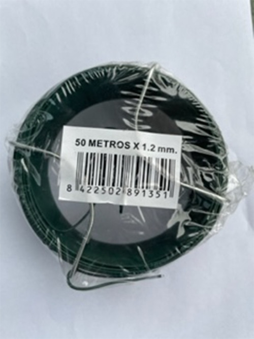Hauban fil de fer plastifié 15m - vert - x10 GARDELYS