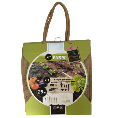 Arrosage Goutte à Goutte - Kit complet - SURFACE 25m²