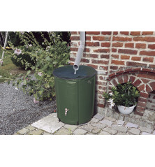 Récupérateur d'eau souple en PVC armé - 300 L - ø 70x80 cm
