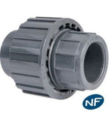 Union 3 pièces FF PVC pression