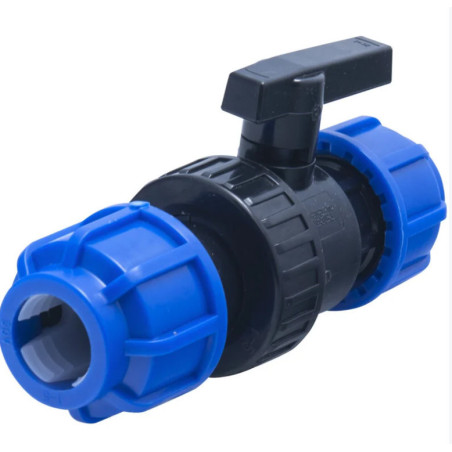 VANNE PVC pour tube PE