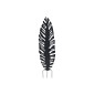 Décoration Métal à Planter "Feuille" - Anthracite - Taille Au Choix Décoration Métal à Planter "Feuille" - Anthracite - Taille Au Choix