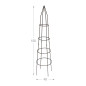 Tuteur " Tipi Haut " - Anthracite Tuteur " Tipi Haut " - Anthracite