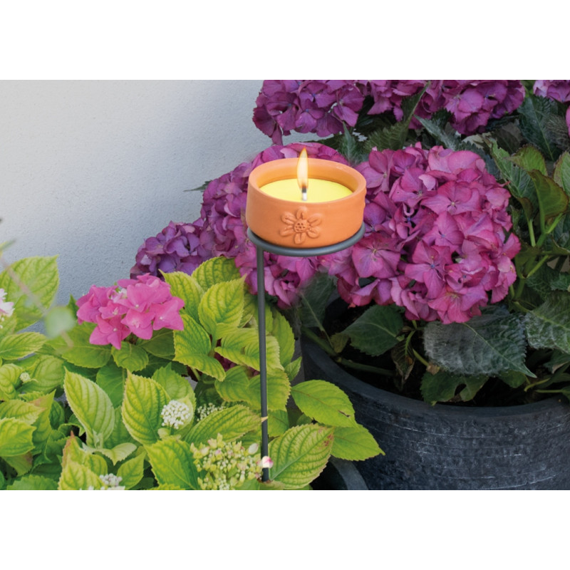 Pic Bougie Tige - Anthracite - Hauteur Au Choix Pic Bougie Tige - Anthracite - Hauteur Au Choix