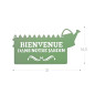 Pancarte Décorative Métal " Bienvenue dans notre jardin " - Couleur Au Choix