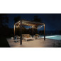 Pergola bioclimatique ALUMINIUM - gris anthracite - 11,90 m² Pergola bioclimatique ALUMINIUM - gris anthracite - 11,90 m²