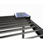 Pergola bioclimatique ALUMINIUM à motorisation solaire - gris anthracite - 11,90 m² Pergola bioclimatique ALUMINIUM à motorisation solaire - gris anthracite - 11,90 m²