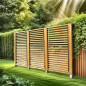 Poteau pour kit brise vue - bois massif - 2,10 m Poteau pour kit brise vue - bois massif - 2,10 m