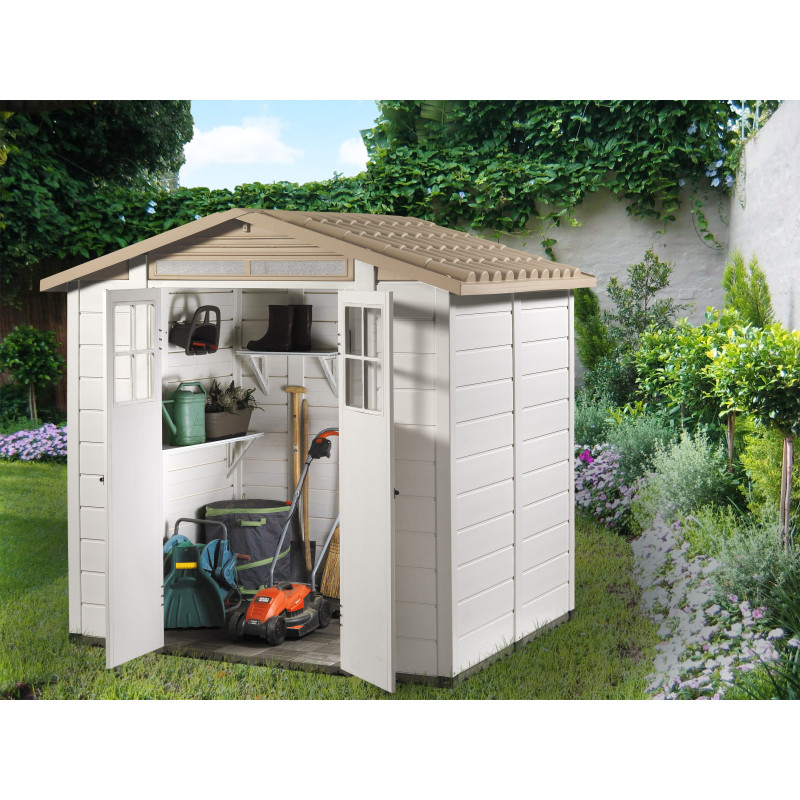 Abri de jardin PVC - (202x162 cm) - EVO Abri de jardin PVC - (202x162 cm) - EVO