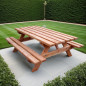 Table forestière MUNICH - Douglas - longueur 190 cm Table forestière MUNICH - Douglas - longueur 190 cm