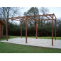 Pergola en bois - sans couverture - 14,80 m2 Pergola en bois - sans couverture - 14,80 m2