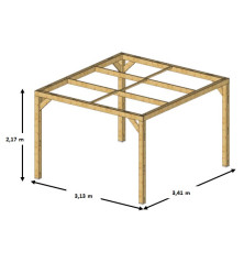 Pergola Thermauvant - 10.67m2