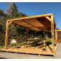 Pergola Thermauvant - Ventelles mobiles AU CHOIX - 20.93 m² Pergola Thermauvant - Ventelles mobiles AU CHOIX - 20.93 m²