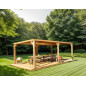 Pergola Thermauvant - Ventelles mobiles AU CHOIX - 20.93 m² Pergola Thermauvant - Ventelles mobiles AU CHOIX - 20.93 m²